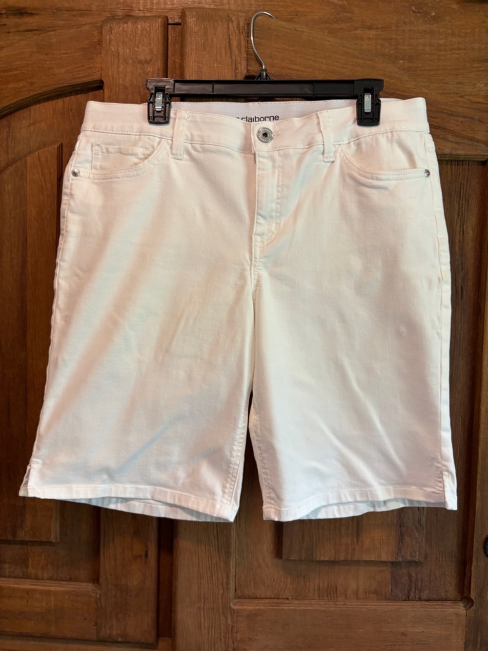 Liz Claiborne White Women's Bermuda Shorts